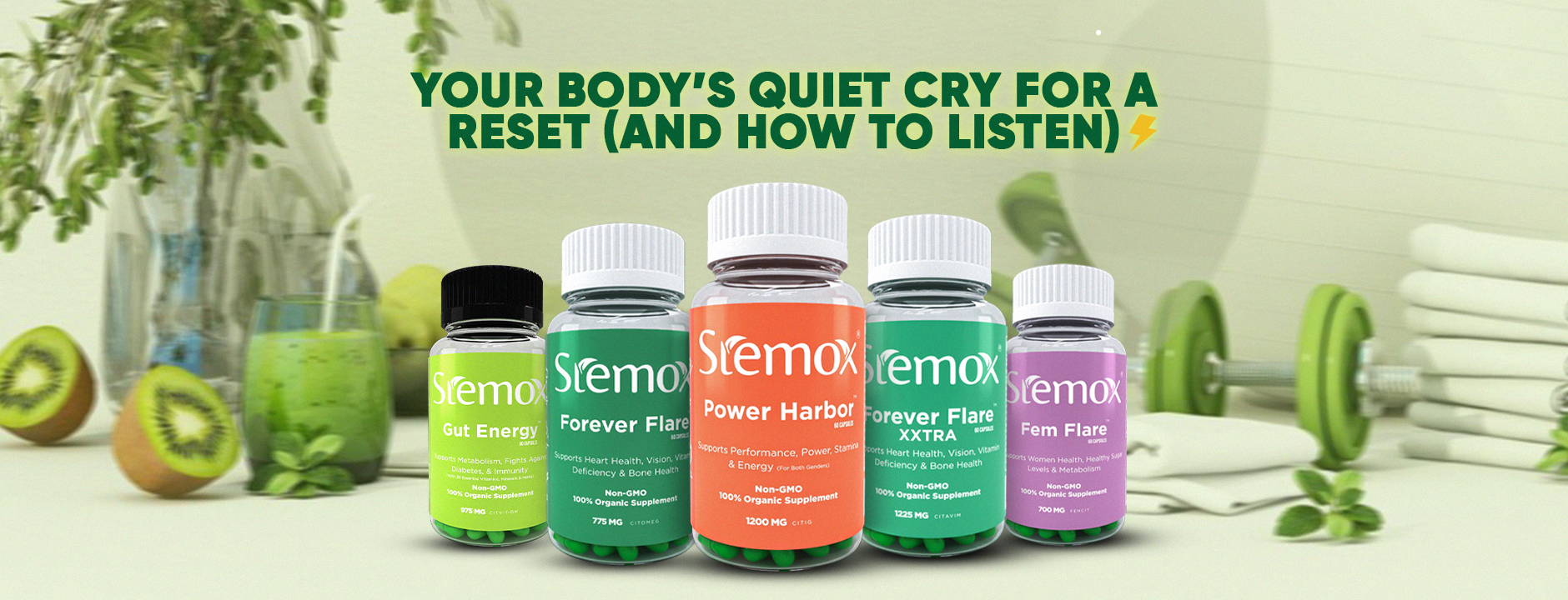Organic Supplements for Health
