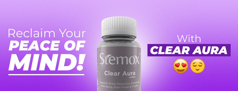 RECLAIM YOUR PEACE OF MIND WITH CLEAR AURA’S SIMPLE FORMULA