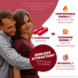 3x Power & Desire 1450MG | Fertility Pack