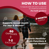 3x Power & Desire 1450MG | Fertility Pack