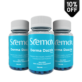 3x Derma Dazzle 1150MG | Skin + Hair + Nails Pack
