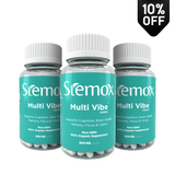 3x Multi Vibe 500MG | Focus + Stress + Sleep Pack